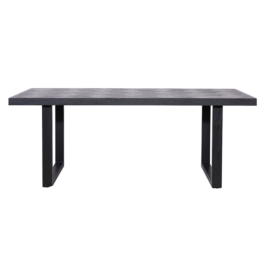 Eettafel Blax 200 (Zwart)