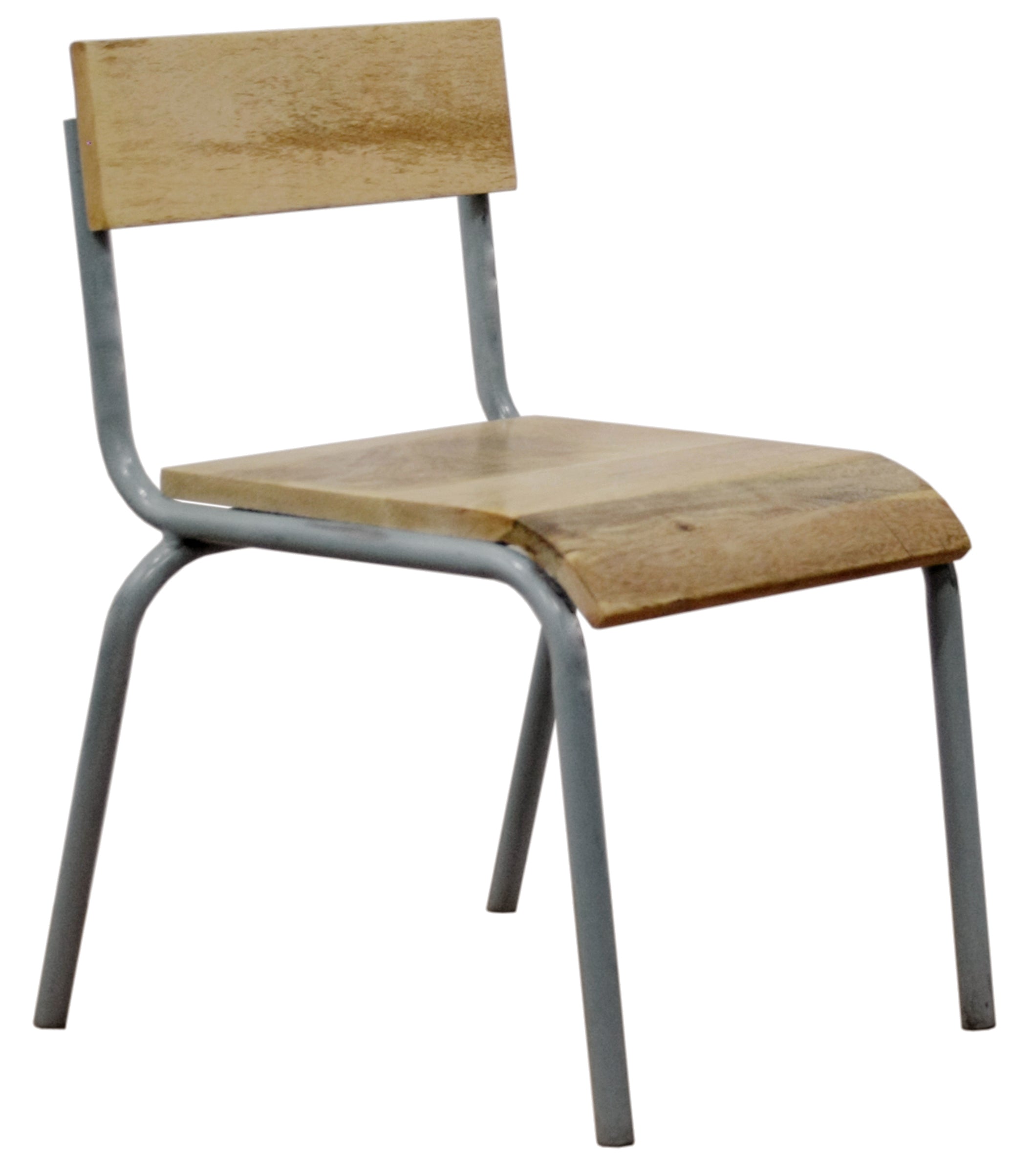 "Original chair wood-metal grey (set of 2)"