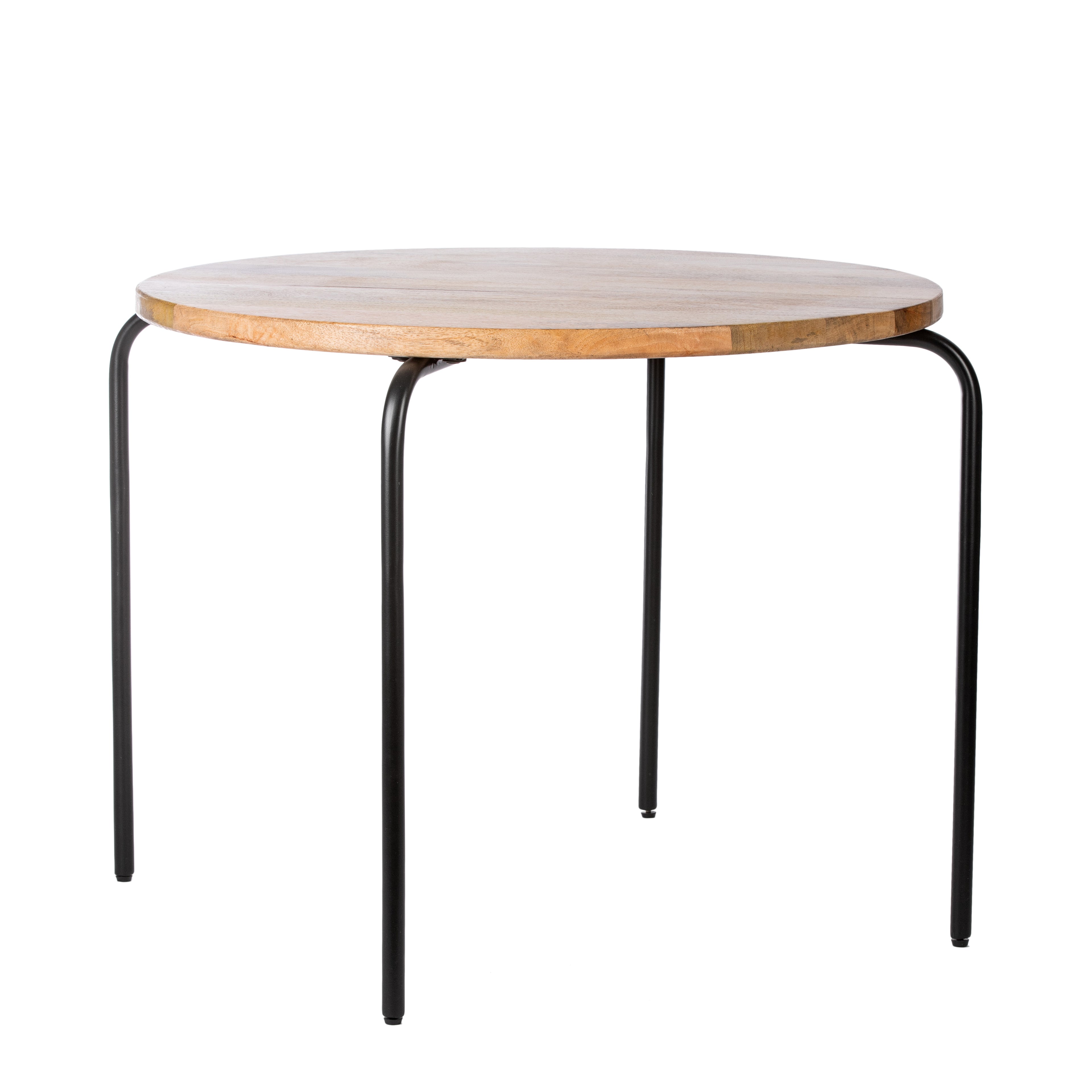 Circle table black Ø72