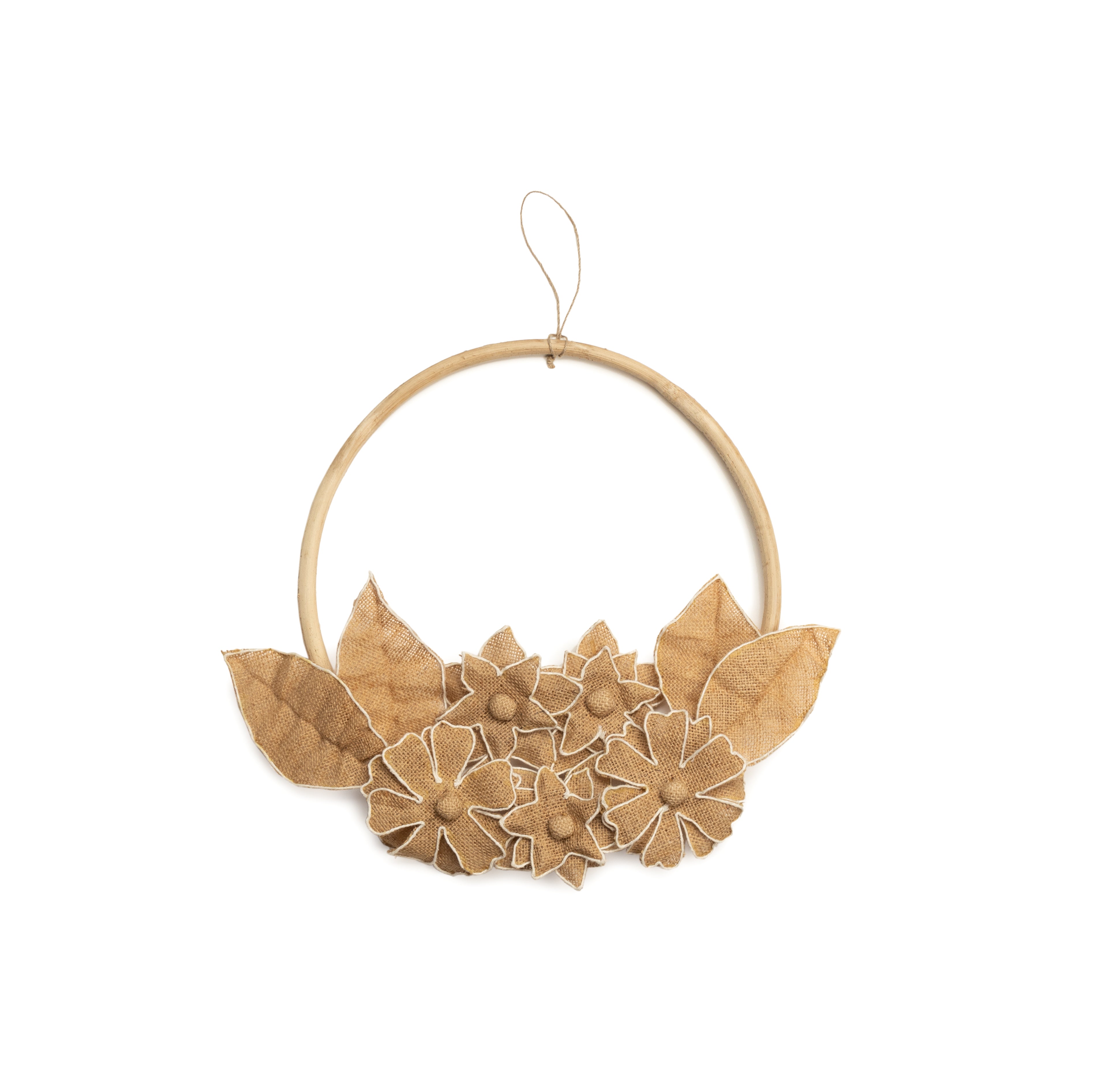 Flower hoop Lux, wall hanger Ø30