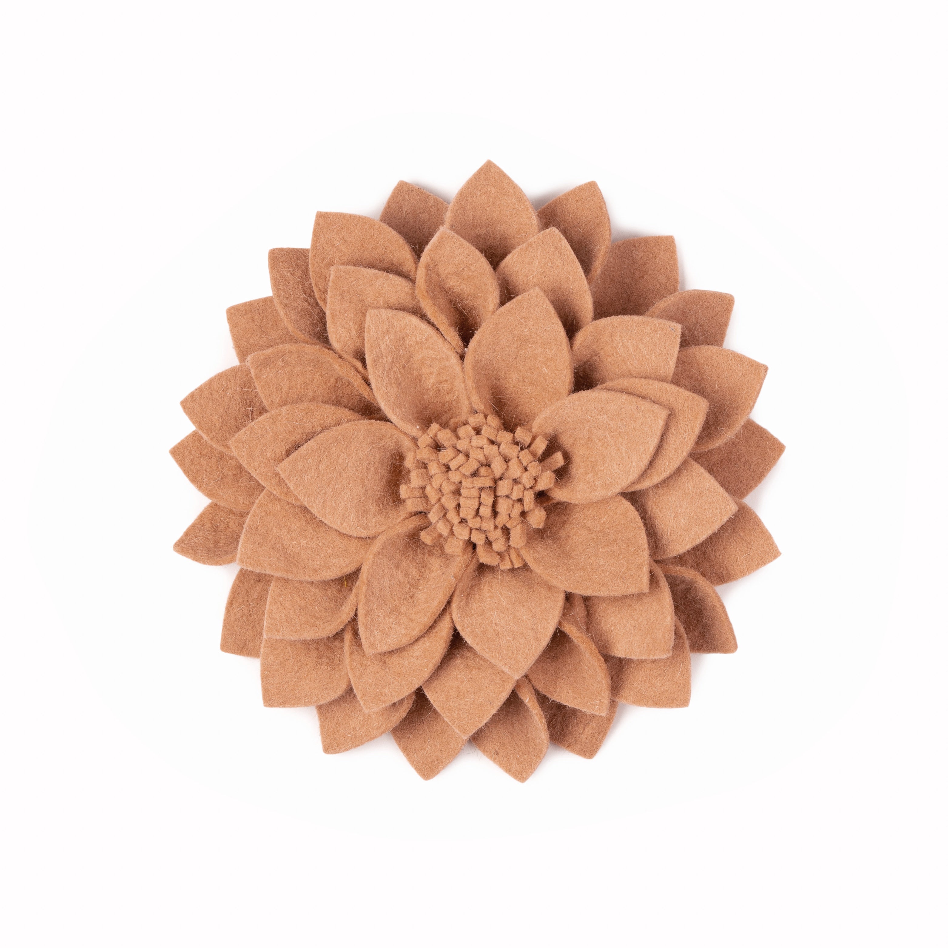 Cuba, felt decorative flower pink