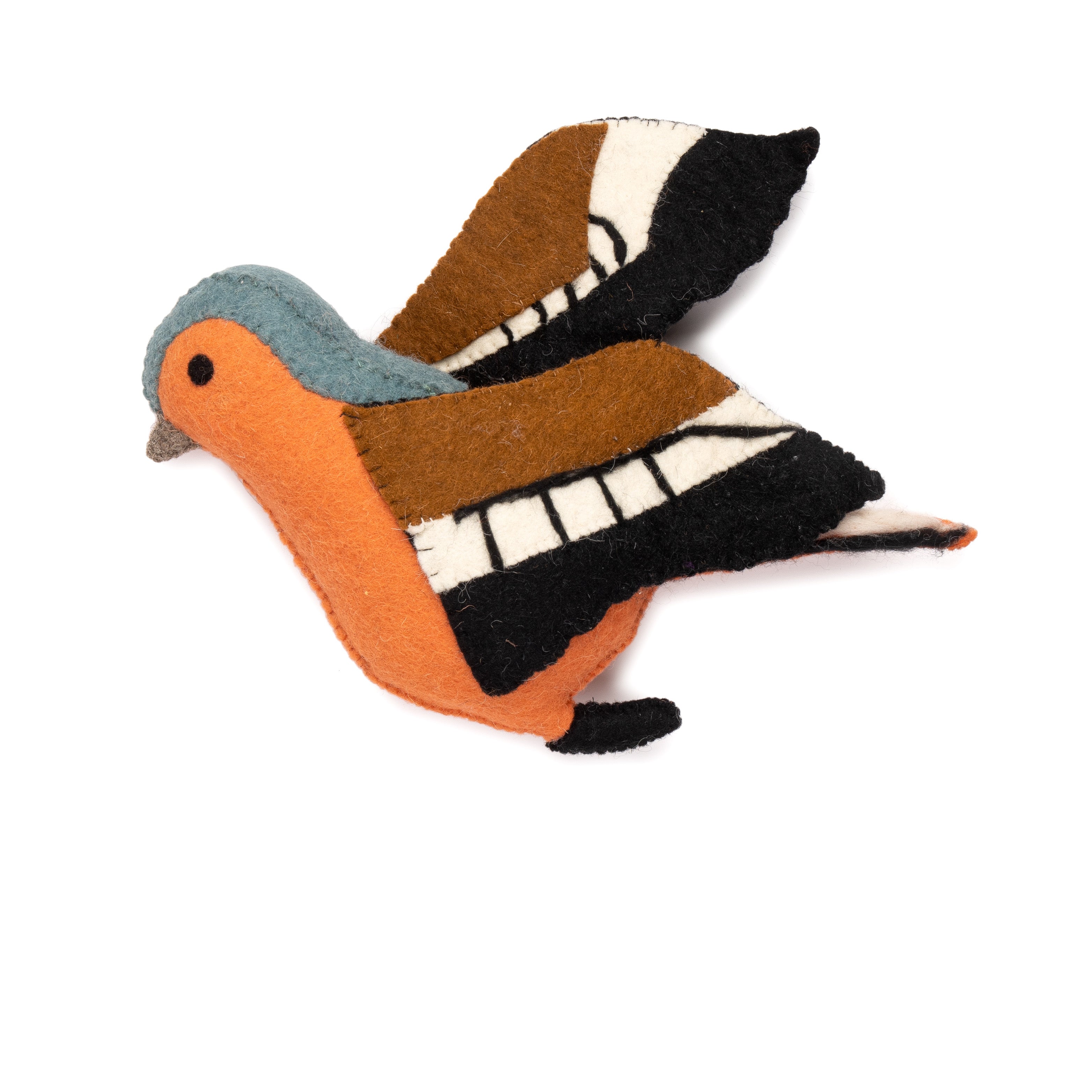 "Codes, felt bird Robin"