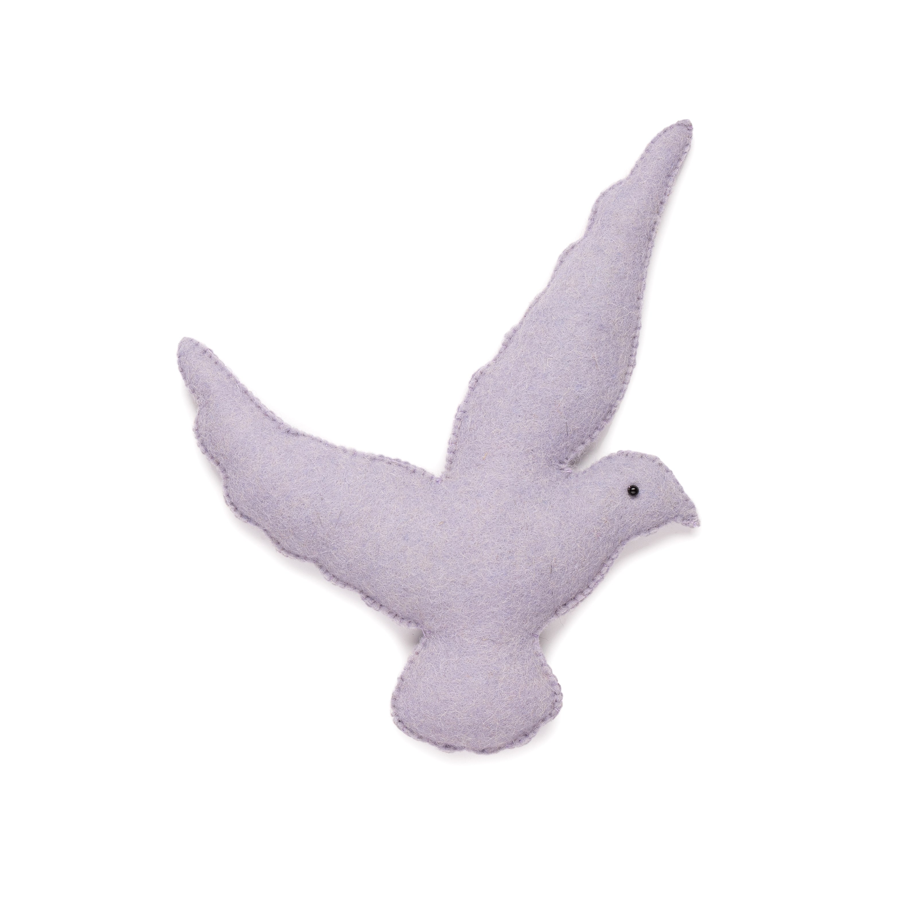 Kick, felt bird purple