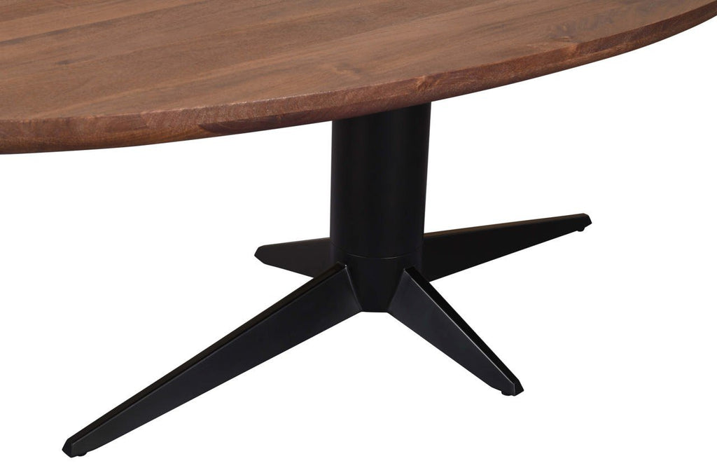 Eettafel Stafford spicebrown ovaal 230
