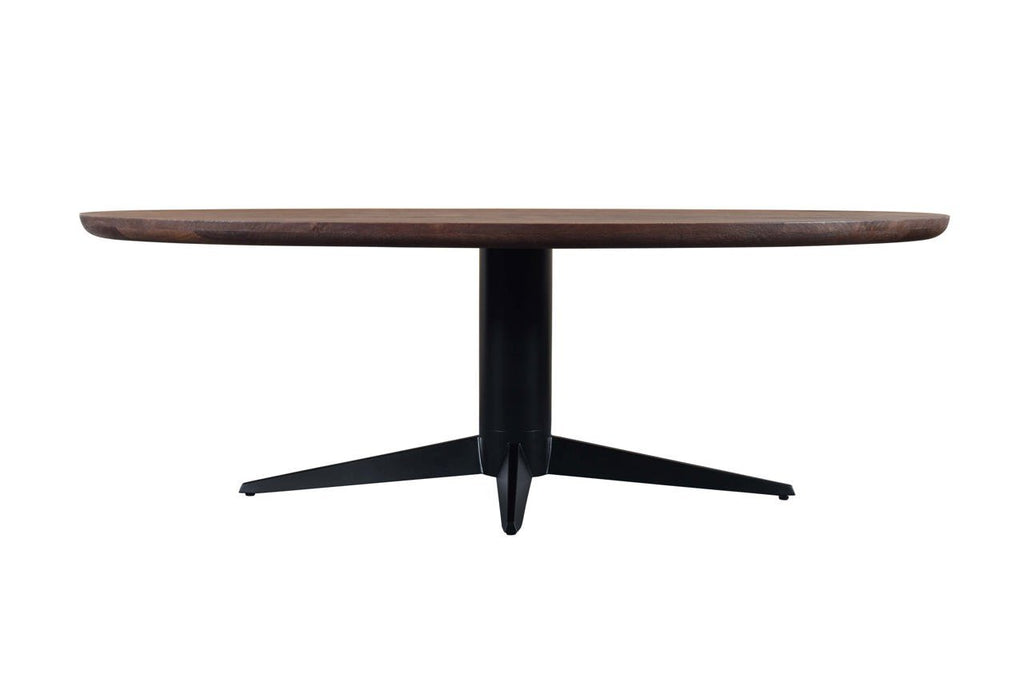 Eettafel Stafford spicebrown ovaal 230