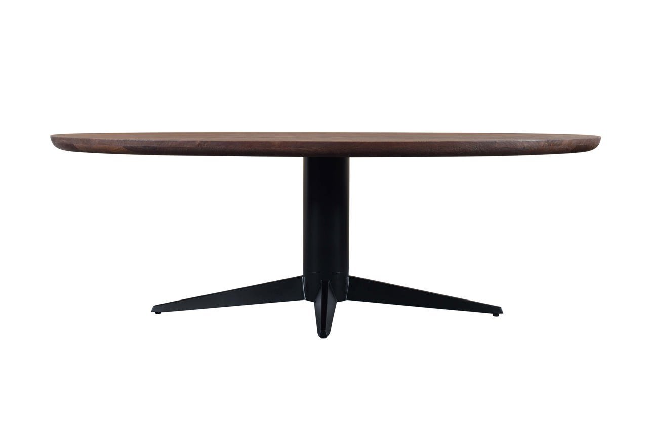 Eettafel Stafford spicebrown ovaal 230