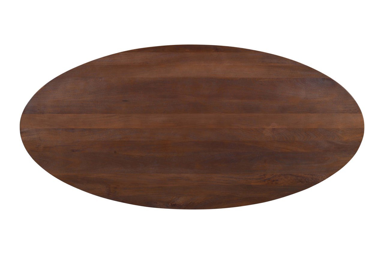 Eettafel Stafford spicebrown ovaal 230