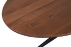 Eettafel Stafford spicebrown ovaal 230