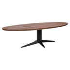 Eettafel Stafford spicebrown ovaal 280