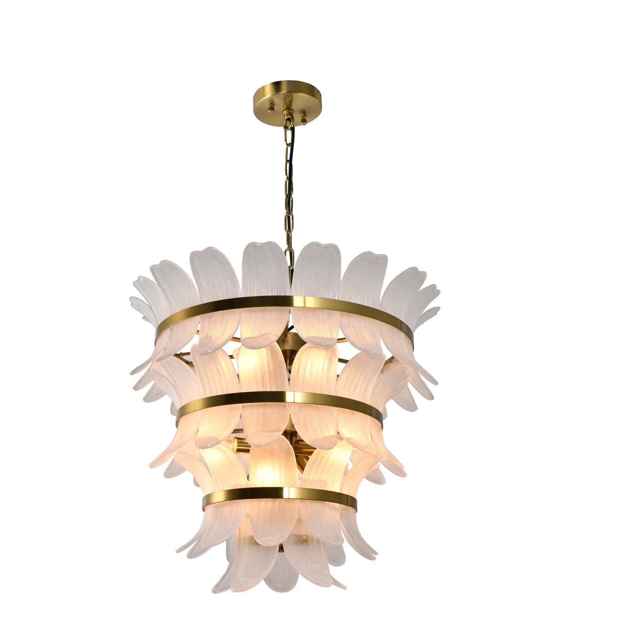Hanglamp Ameline messing antiek