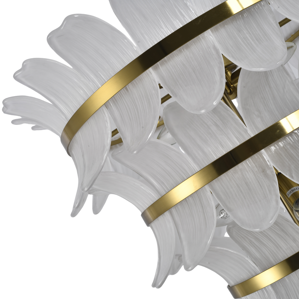 Hanglamp Ameline messing antiek