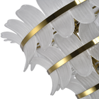 Hanglamp Ameline messing antiek