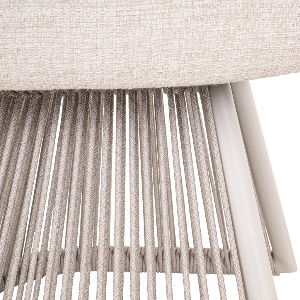 Buiteneetkamerstoel Nuba beige alpine