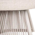 Buiteneetkamerstoel Nuba beige alpine