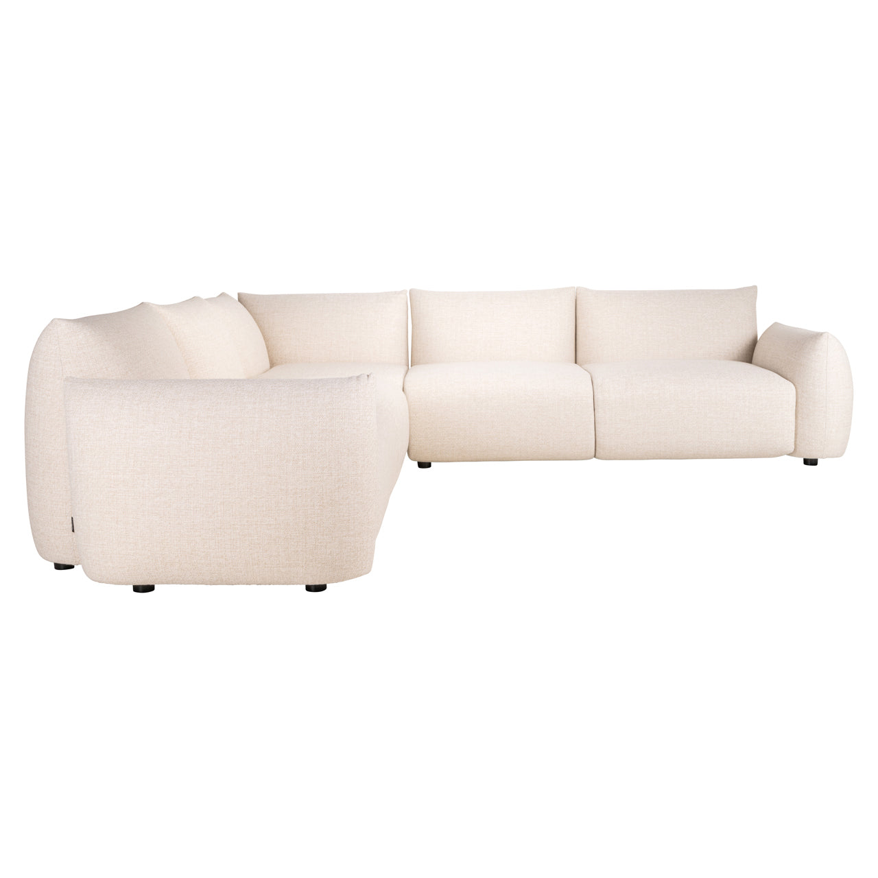 Buitenkant bank Dawson beige alpine hoekbank