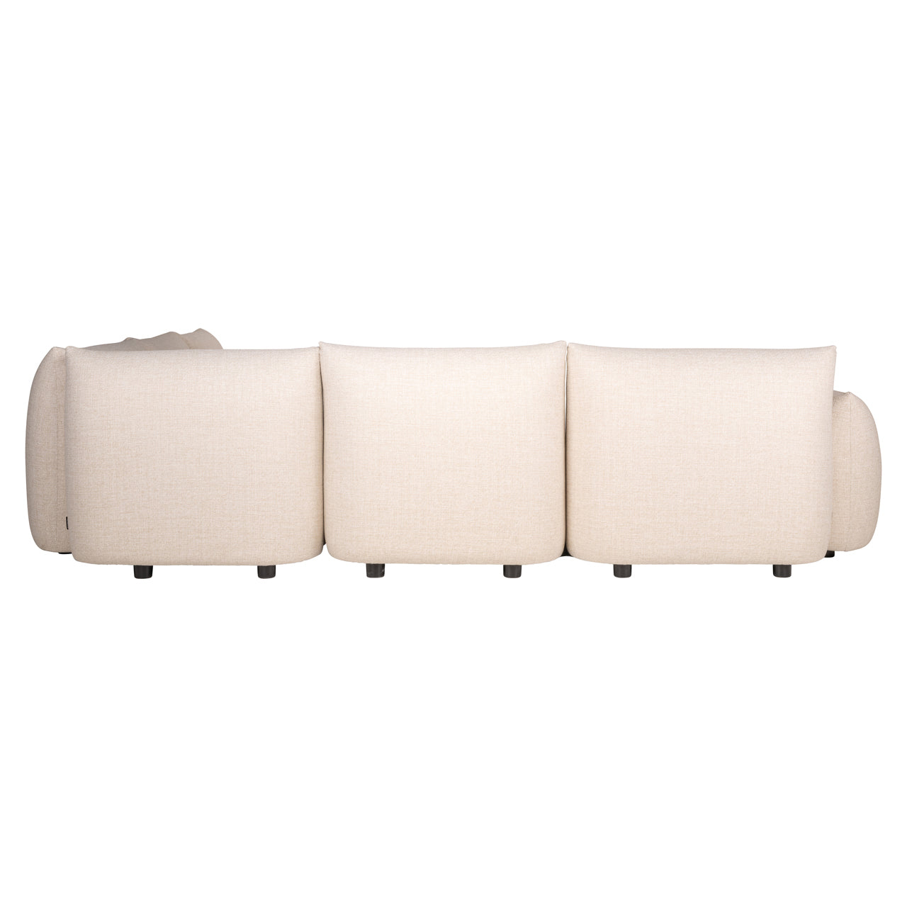 Buitenkant bank Dawson beige alpine hoekbank