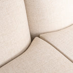 Buitenkant bank Dawson beige alpine hoekbank