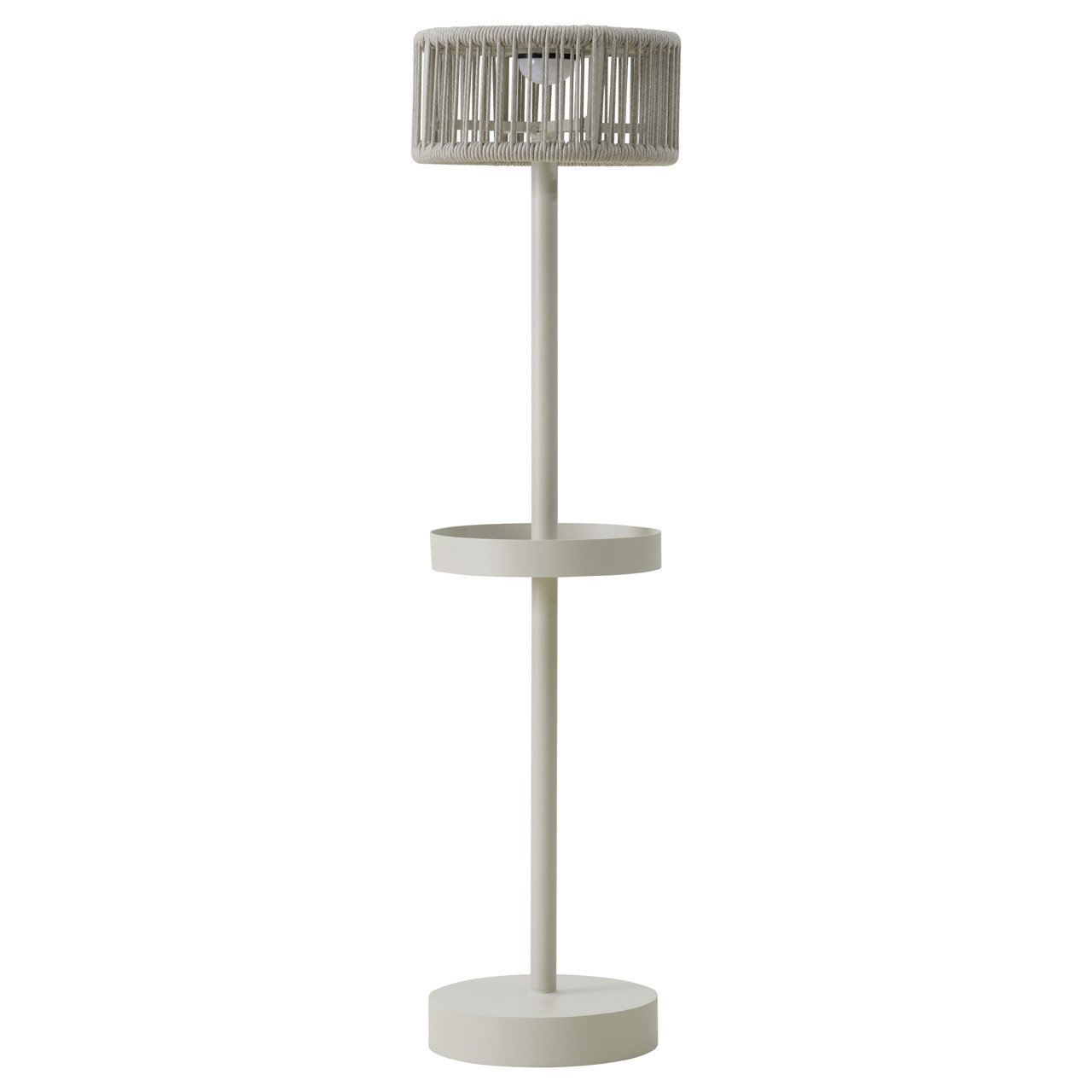 Buitenvloerlamp Lunar licht beige