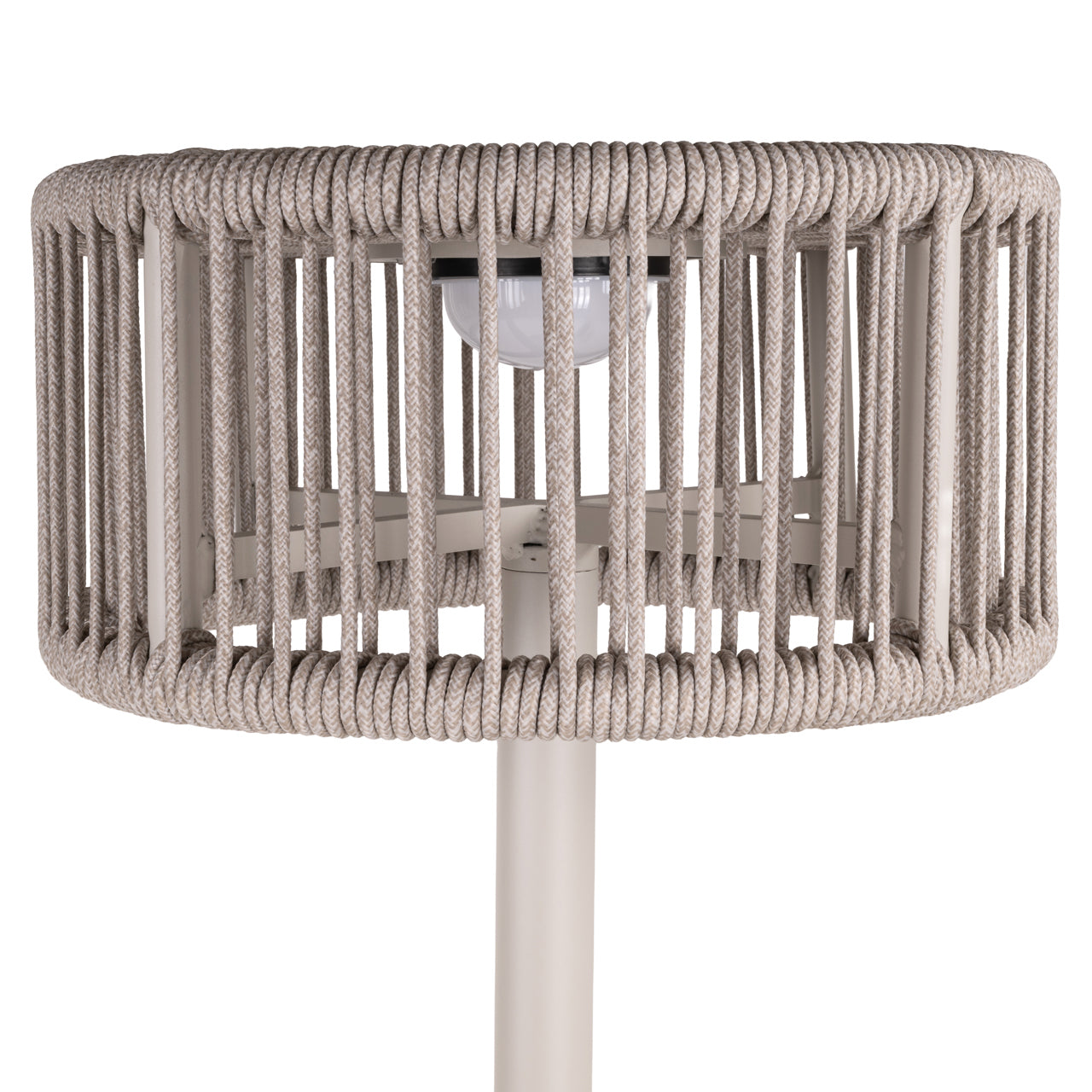 Buitenvloerlamp Lunar licht beige