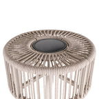 Buitenvloerlamp Lunar licht beige