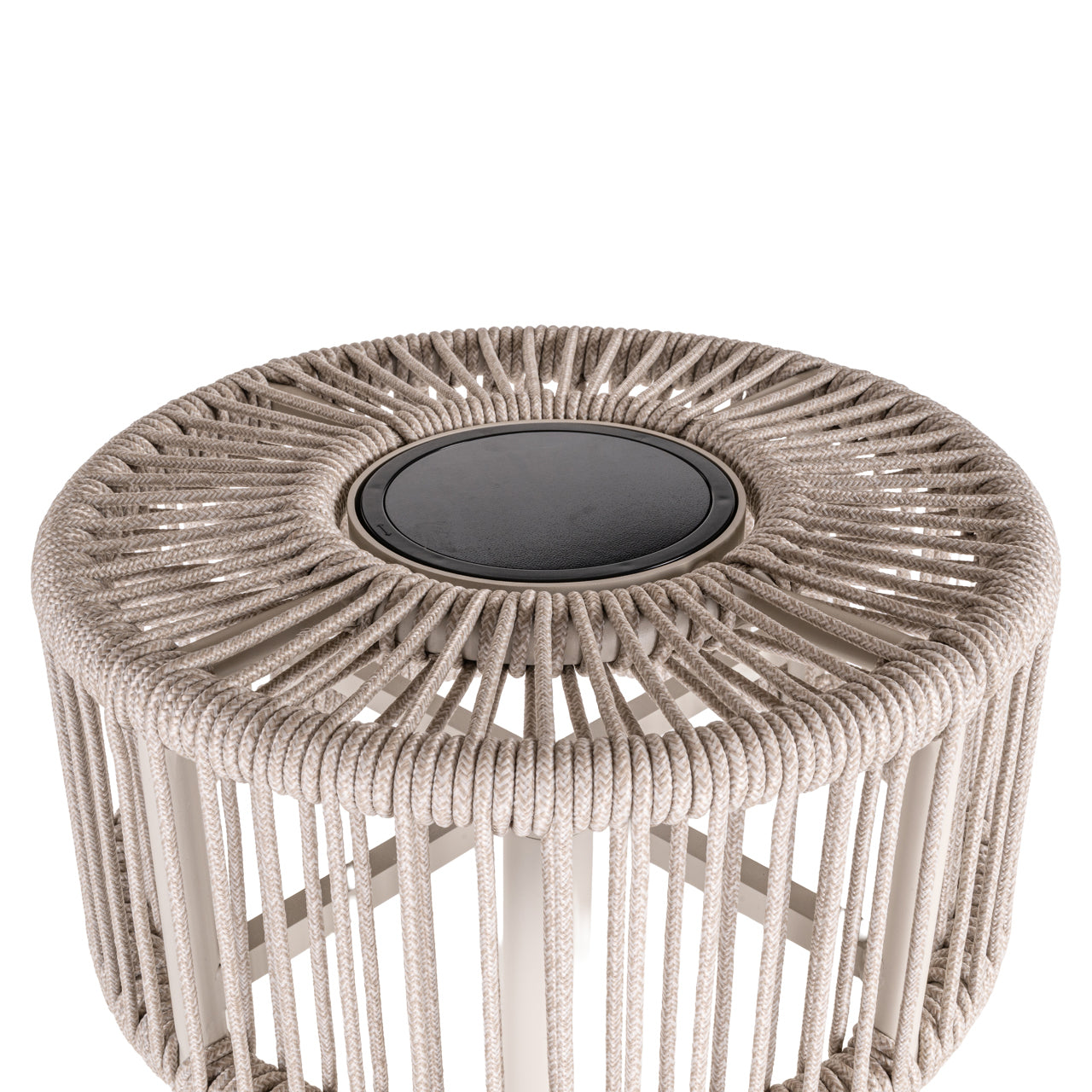 Buitenvloerlamp Lunar licht beige