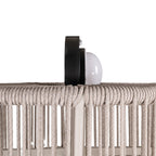 Buitenvloerlamp Lunar licht beige