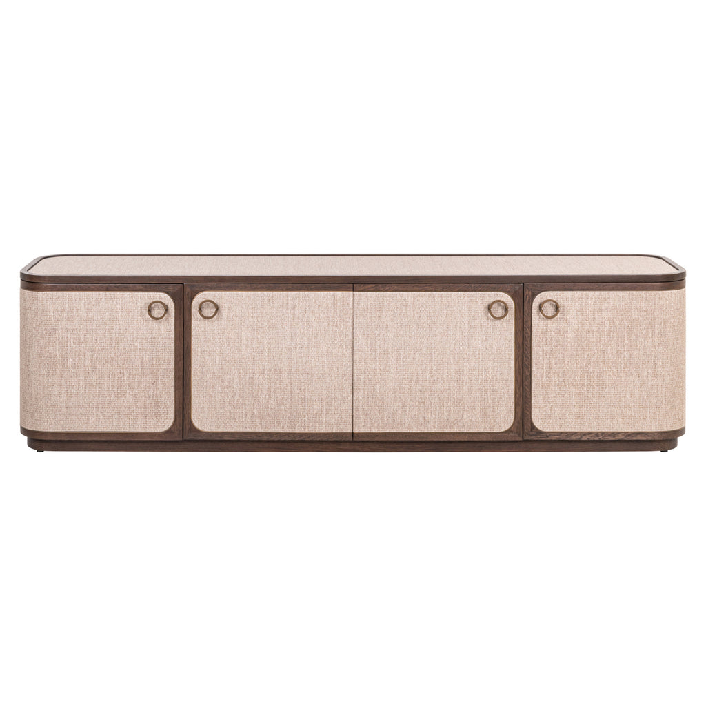 TV-meubel Willox bruin 4-deuren