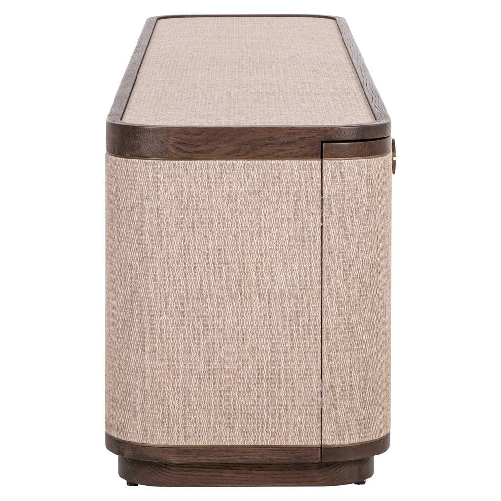 TV-meubel Willox bruin 4-deuren