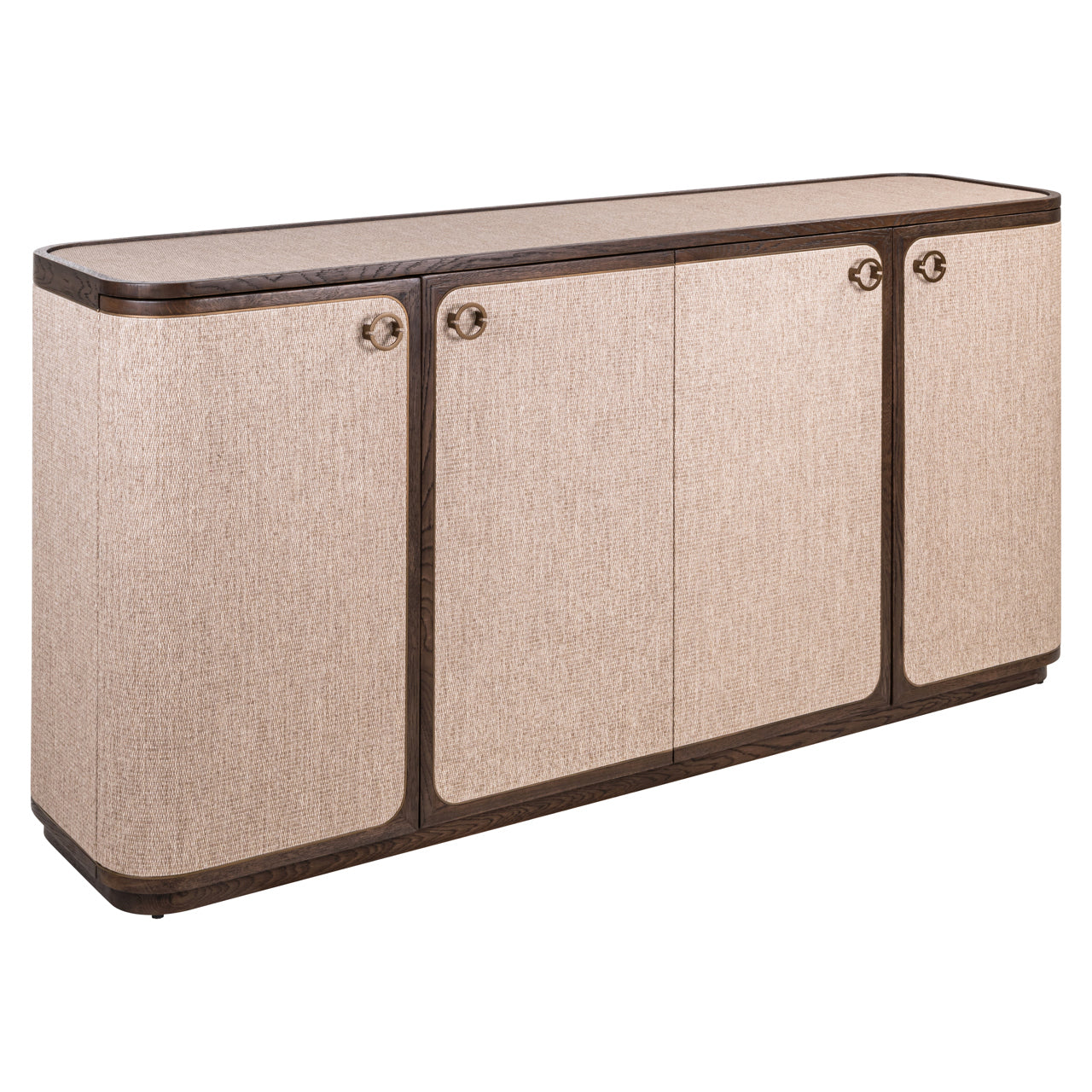 Dressoir Willox bruin 4-deuren