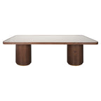 Eettafel Willox bruin 235 inclusief glas