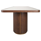 Eettafel Willox bruin 235 inclusief glas