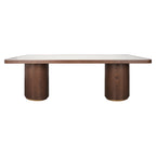Eettafel Willox bruin 235 inclusief glas