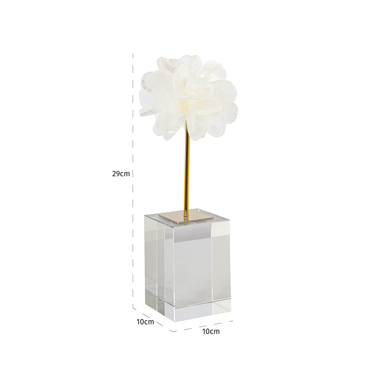Deco standaard Eline groot (Wit)