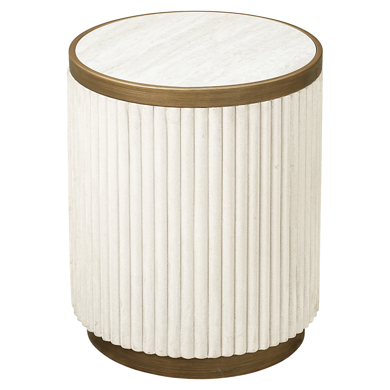 Bijzettafel Tivoli set van 2 (Wit)