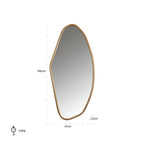 Spiegel Eldon (Goud)