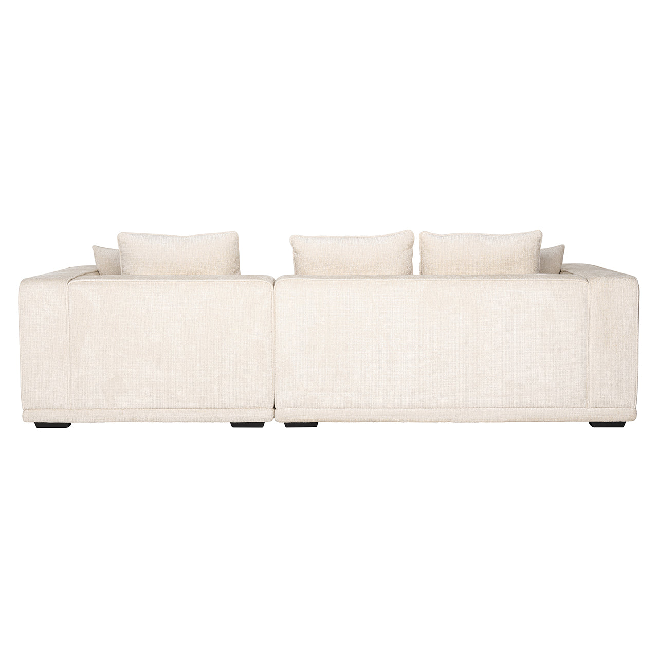 Bank Lusso 3-zits beige chenille (Niagara 902 beige Chenille)