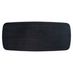 Eettafel Cambon 280 Deens ovaal (Donker koffie)