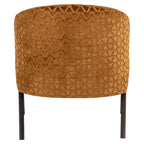Fauteuil Mia gouden driehoek (Driehoek 2013 oud goud)