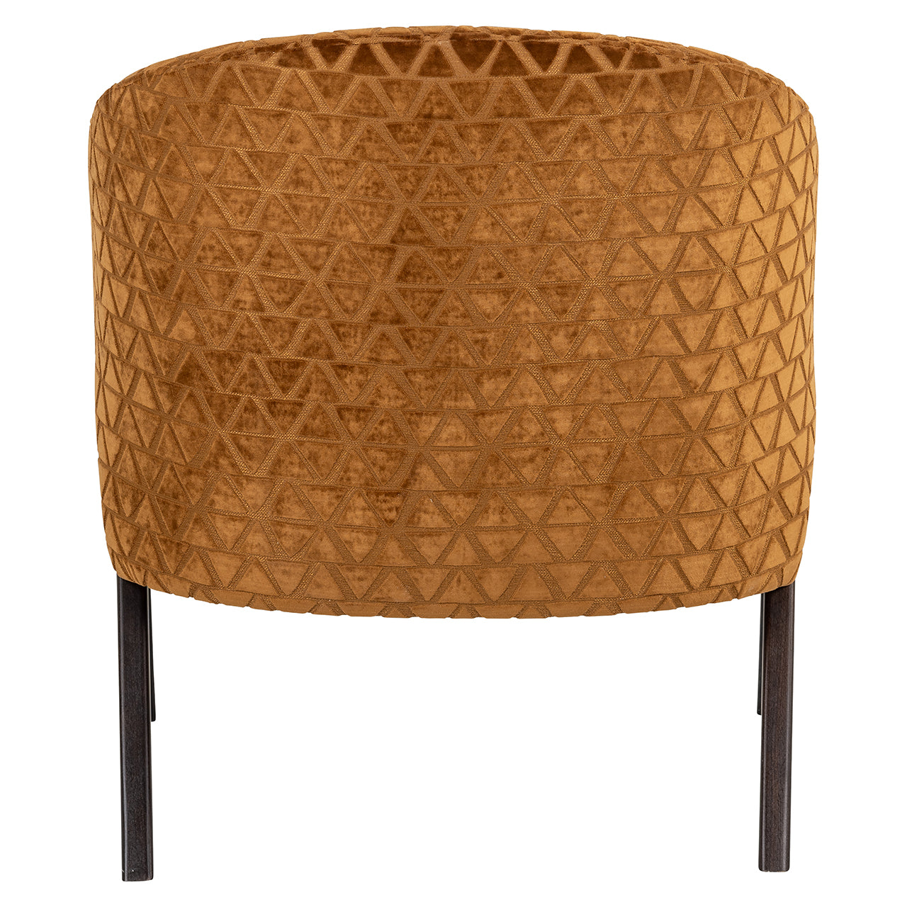 Fauteuil Mia gouden driehoek (Driehoek 2013 oud goud)