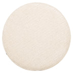 Poef Gallice natuurlijk beige travertijn (Beige)