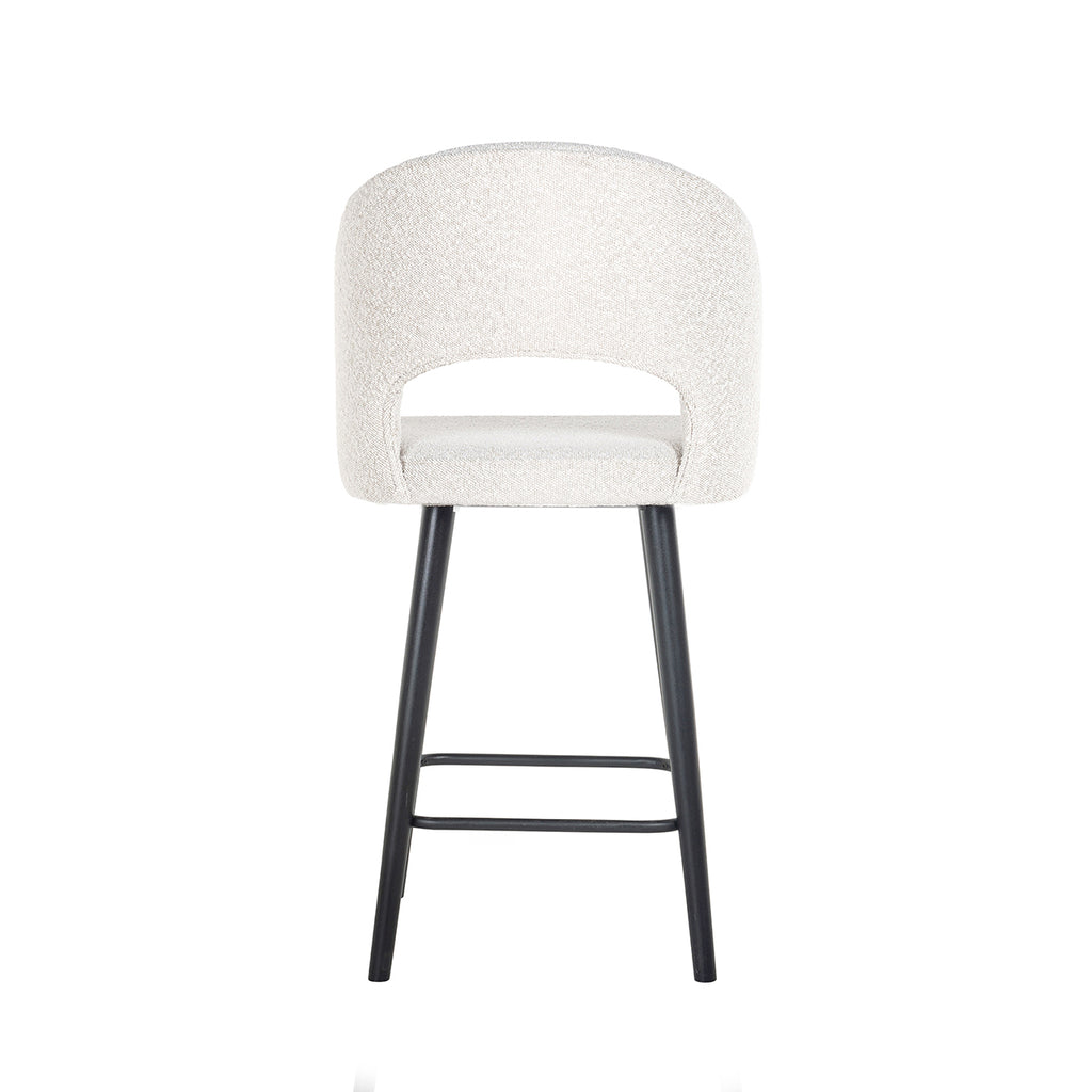 Counterstoel Savoy wit bouclé (Kopenhagen 900 Bouclé Wit)