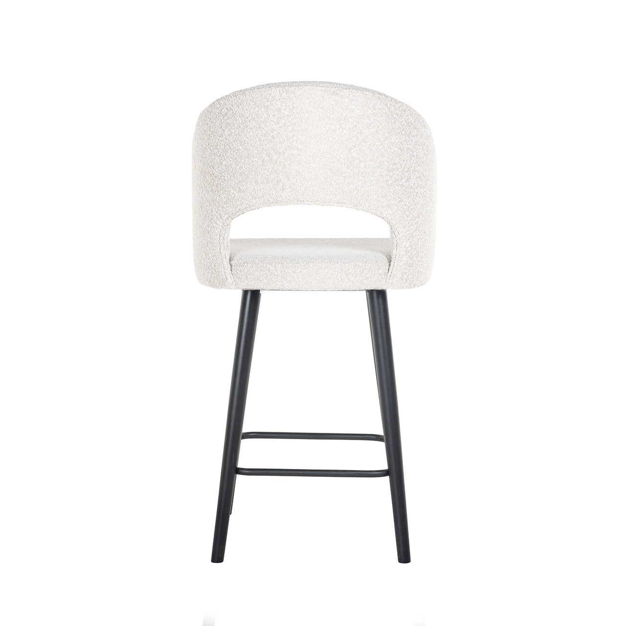 Counterstoel Savoy wit bouclé (Kopenhagen 900 Bouclé Wit)