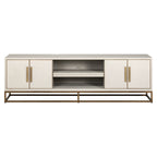 TV-meubel Whitebone messing 4-deuren 200 (Verona Grijs)