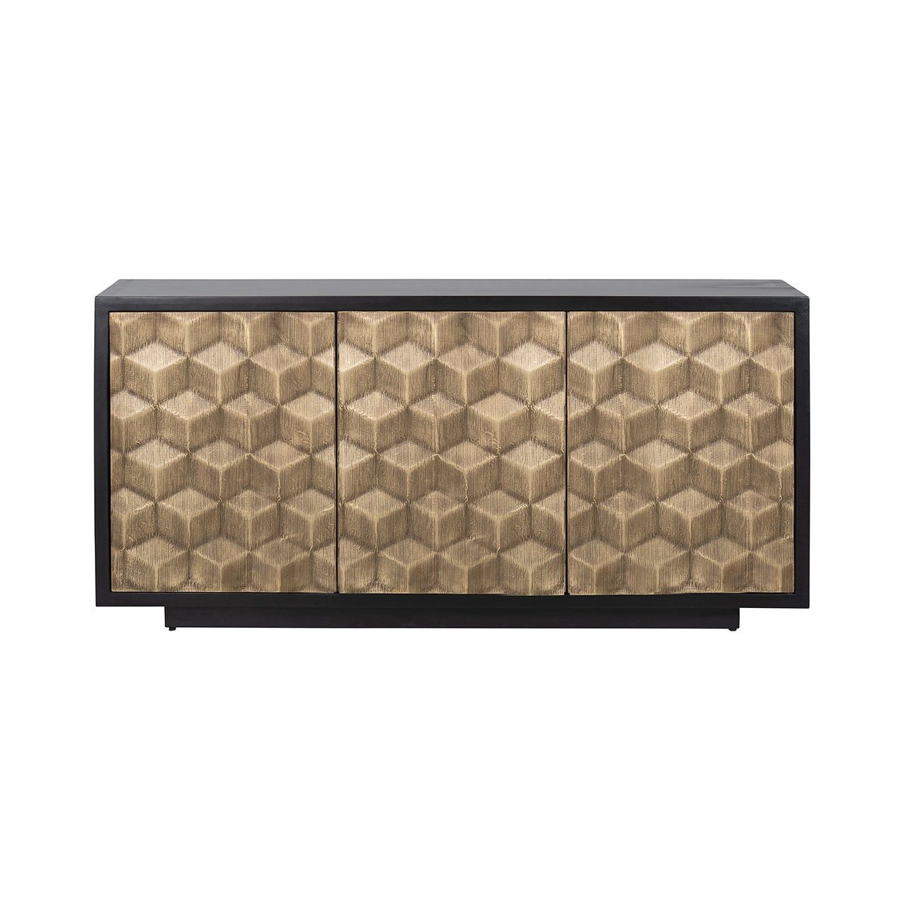 Dressoir Esher 3-deuren (Zwart)