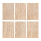 Eettafel Fictus 140Ø imitatie travertijn (Beige)