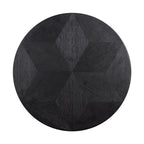 Bijzettafel Blax 585Ø (Zwart)