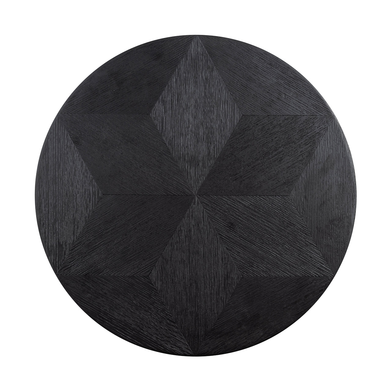 Bijzettafel Blax 585Ø (Zwart)