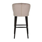 Barstoel Indigo khaki fluweel (Quartz Khaki 903)