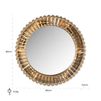 Wandlamp Becky (Goud)
