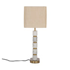 Tafellamp Lenore incl. lampenkap (Goud)